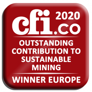 WinnerOutstandingContributionToSustainableMiningEurope2020_001